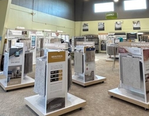 Soft Surface showroom display