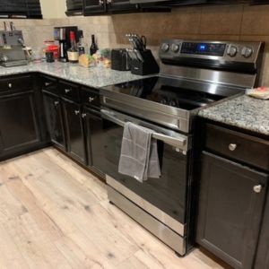 laminate flooring in a kitchen